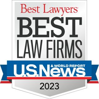 Best Lawyers / Best Law Firms / U.S. News 2023 - Badge